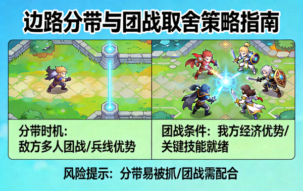 边路分带与团战取舍策略指南配图